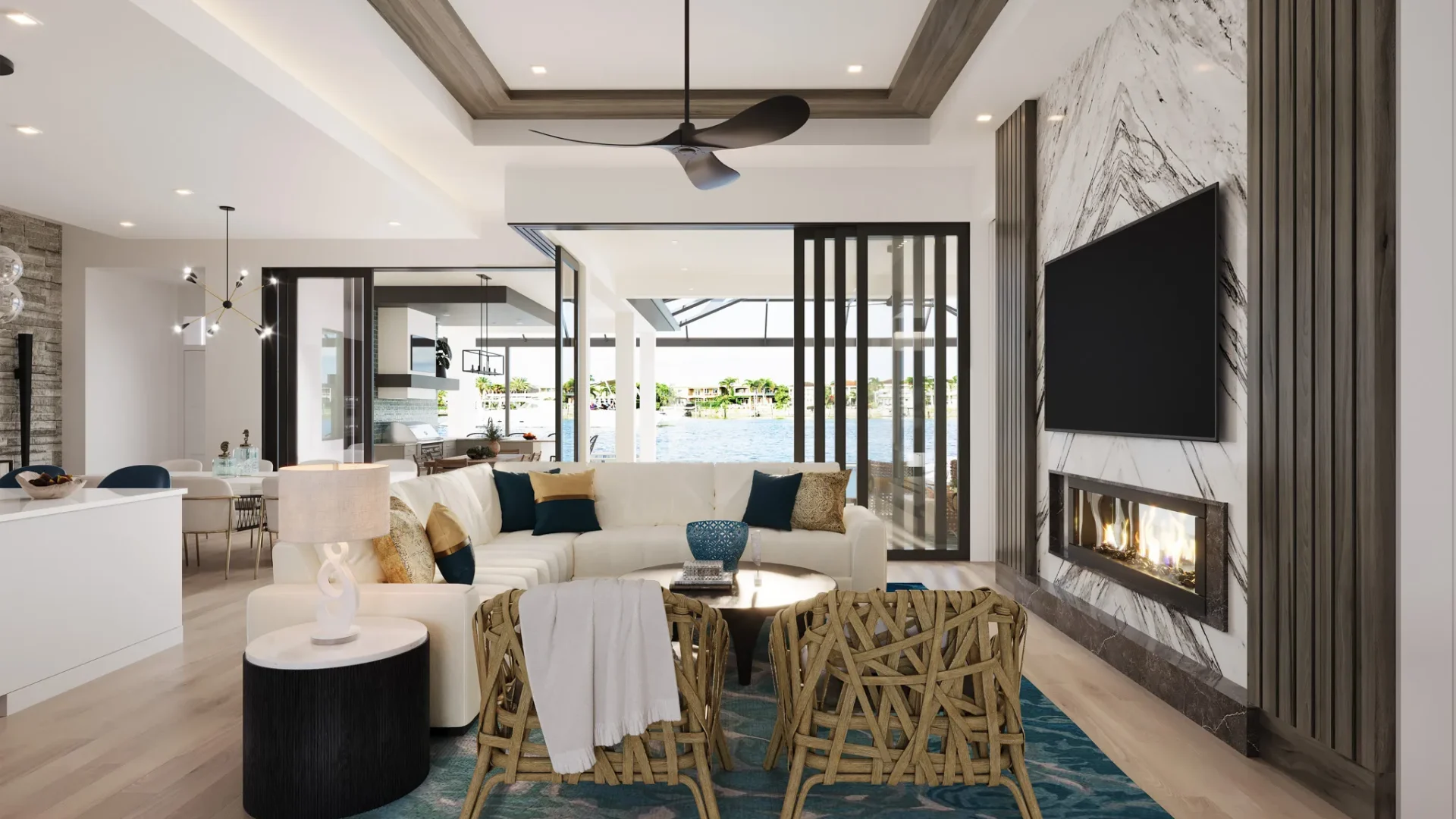 Waterfront Modern Retreat