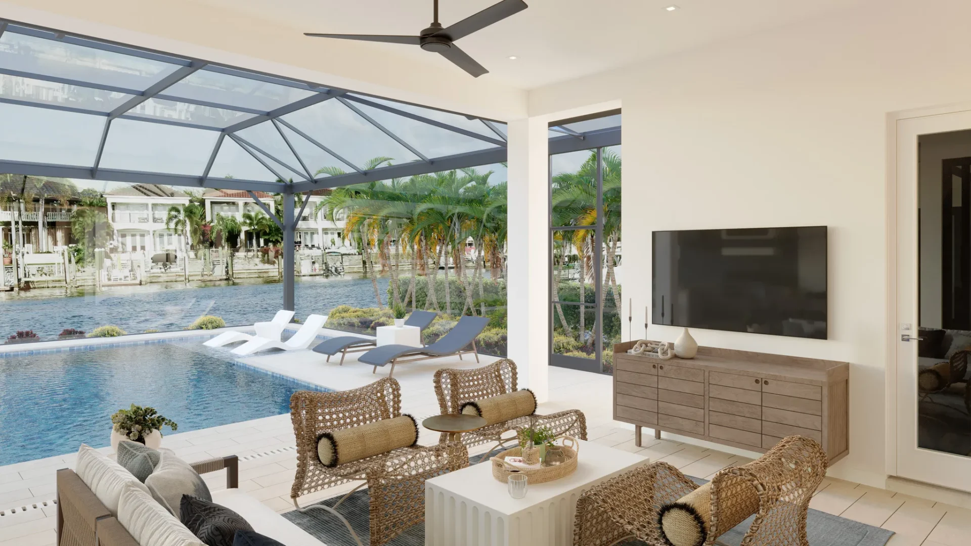 Waterfront Modern Retreat