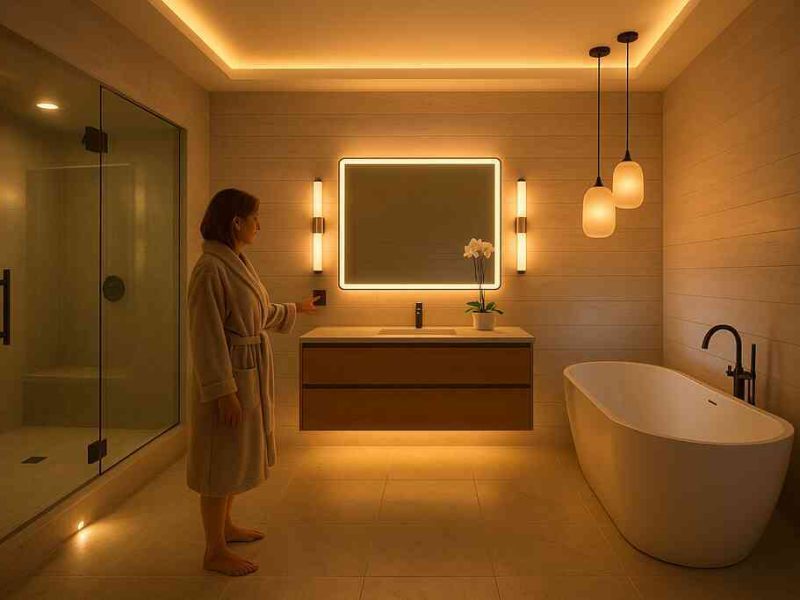Ultimate Guide to Luxury Bath Lighting via RENOVA Signature