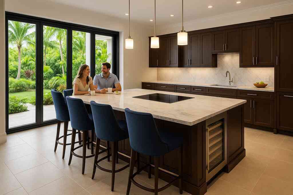 Top 6 Kitchen Island Design Choices for Palm Beach County Homes