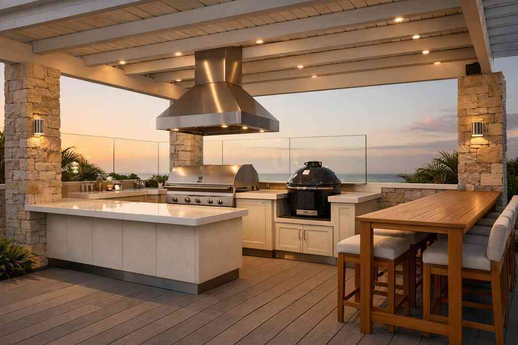 Best Materials for a Luxury South Florida Outdoor Kitchen 2026