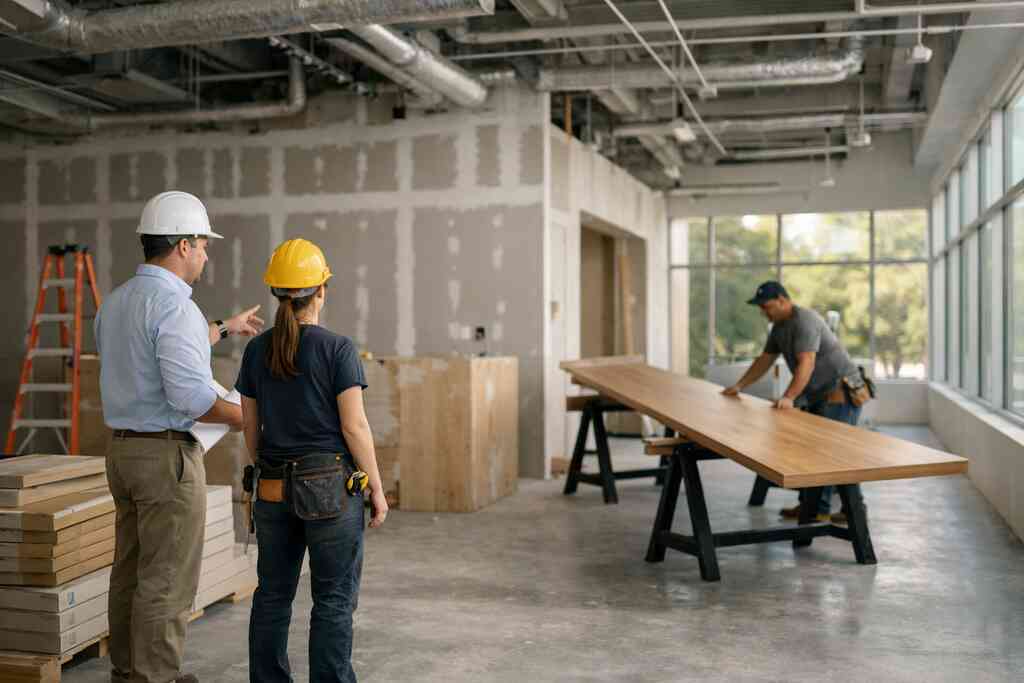 Why procurement scheduling changes when fire protection coordination and accessibility compliance are part of the scope 